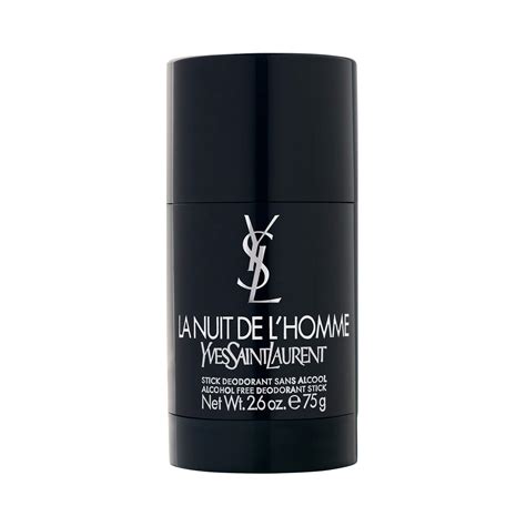 ysl la nuit de l'homme deodorant stick|L’Homme Stick Déodorant Sans Alcool .